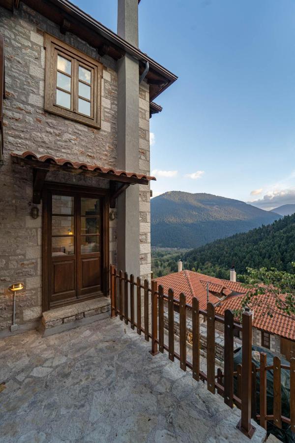Maisonette Korfes-Κορφές-Μ Δύο Αυτόνομοι Όρoφοι Της Βίλας Κορφές Για Οικογένειες Και Μικρές Παρέες Karpenísion Exterior foto