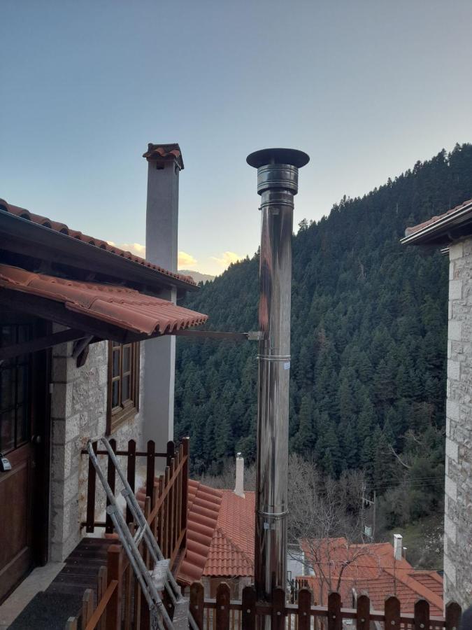 Maisonette Korfes-Κορφές-Μ Δύο Αυτόνομοι Όρoφοι Της Βίλας Κορφές Για Οικογένειες Και Μικρές Παρέες Karpenísion Exterior foto
