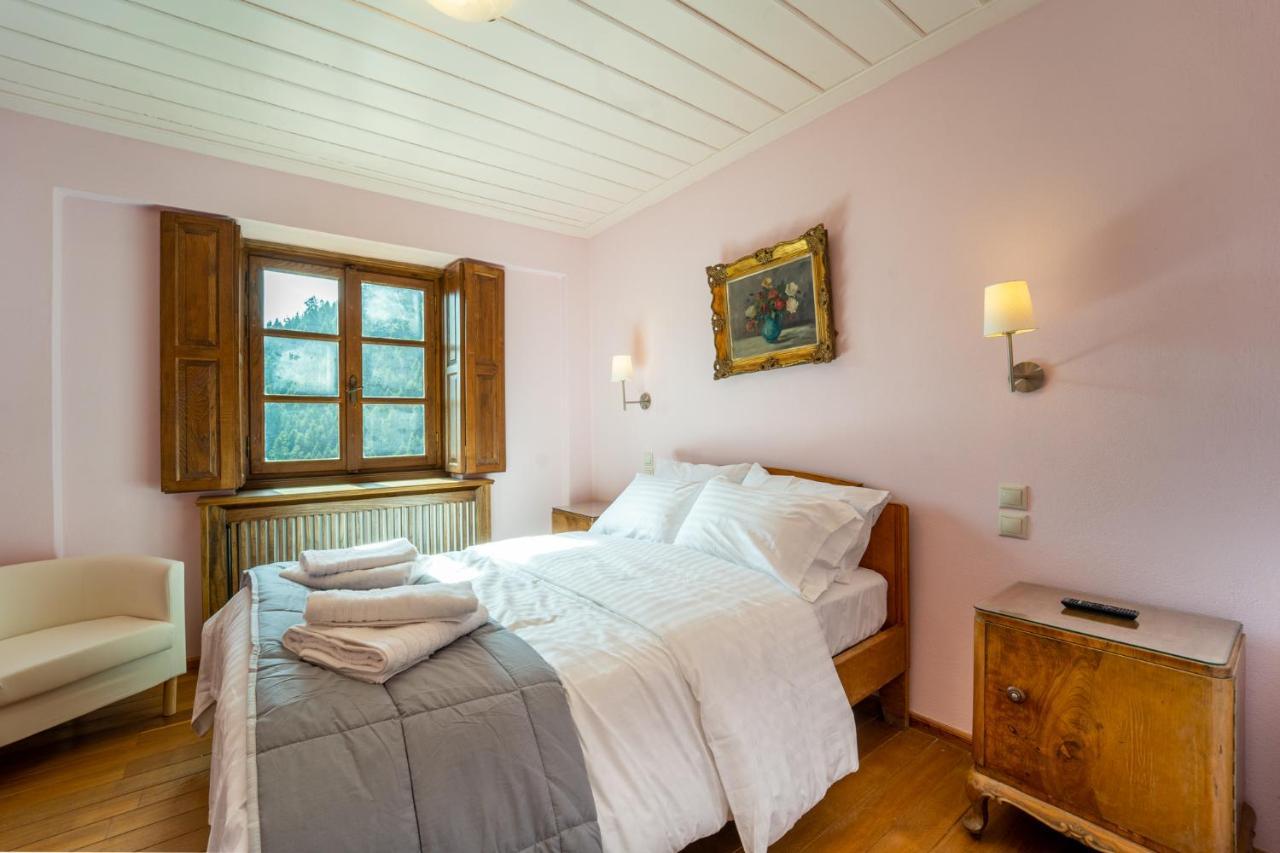 Maisonette Korfes-Κορφές-Μ Δύο Αυτόνομοι Όρoφοι Της Βίλας Κορφές Για Οικογένειες Και Μικρές Παρέες Karpenísion Exterior foto